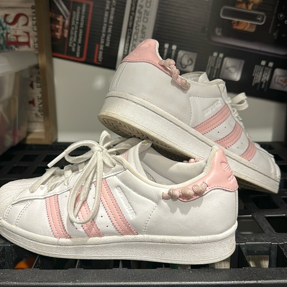 adidas superstar in light pink stripes - Picture 4 of 5
